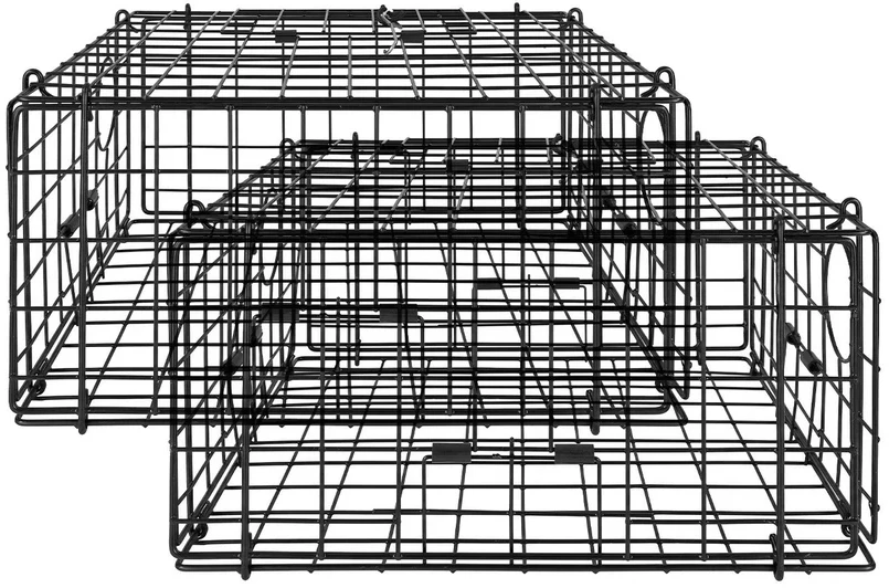 VEVOR Krabų gaudyklė 62 x 62 x 30 cm, 2 vnt.