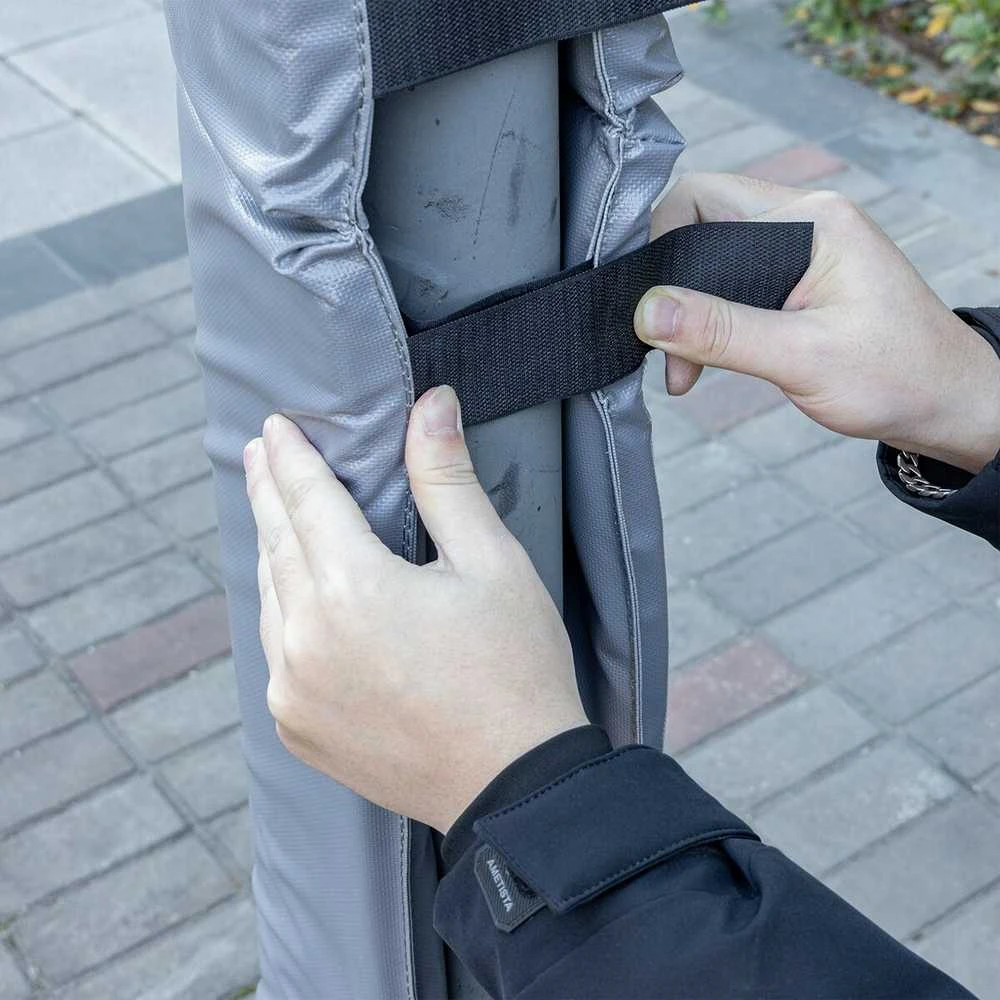 Vevor krepšinio stulpo 180 cm apsauga, lankstus dizainas