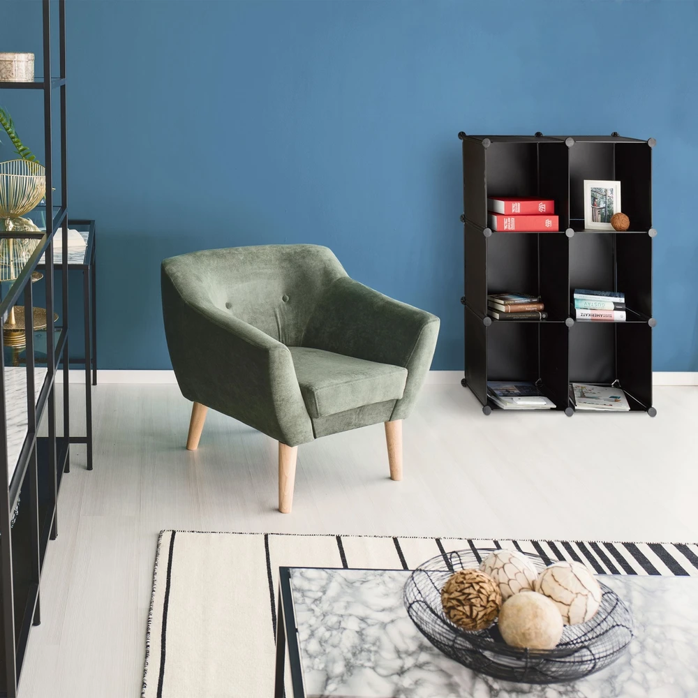 Relaxdays Laiptuota lentyna su 6 sujungiamais skyriais
