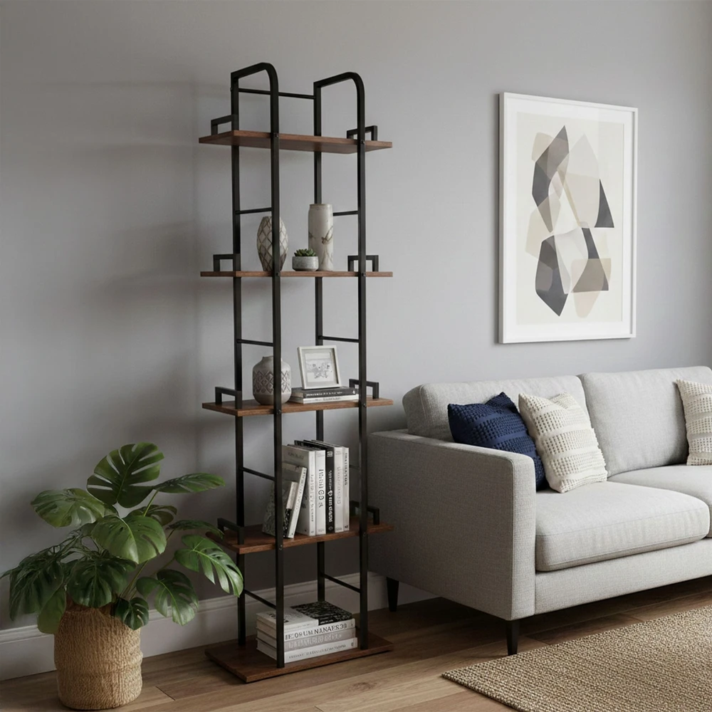 Relaxdays Laisvai pastatoma lentyna su 5 pakopomis