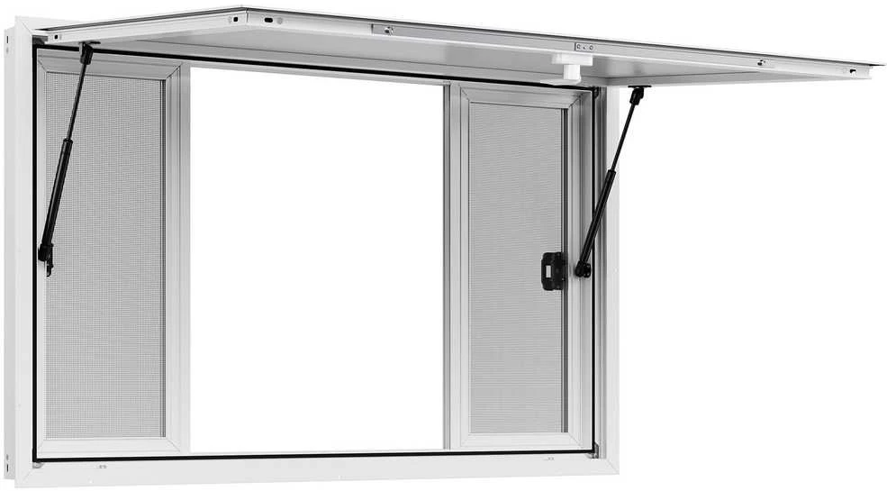 VEVOR Langas maistovežei 135x84 cm