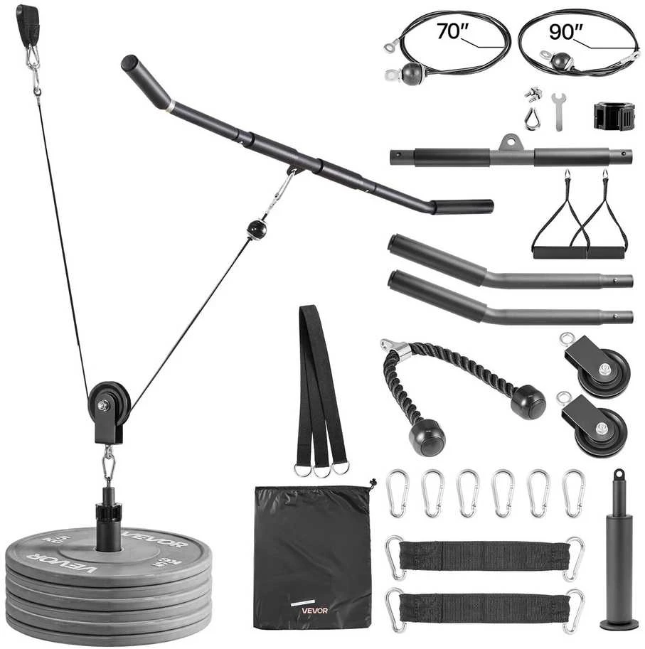 Vevor Lat ir kėlimo skriemulių sistema, 2 vnt., 150 kg