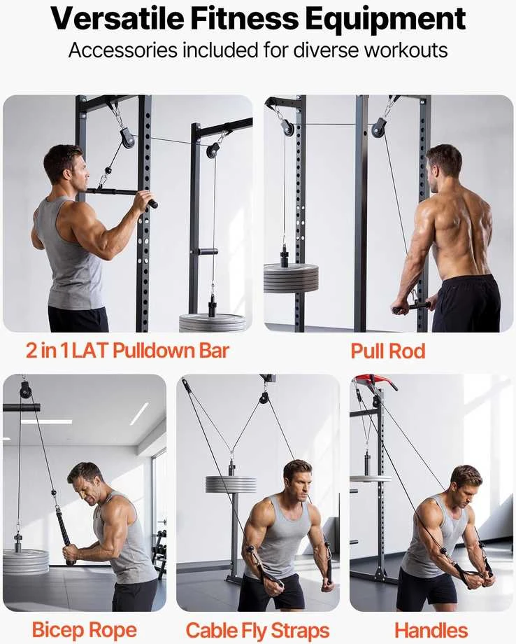 Vevor Lat ir kėlimo skriemulių sistema, 2 vnt., 150 kg