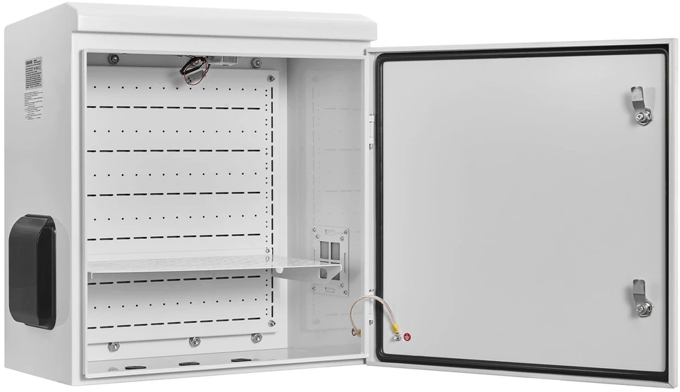 Lauko elektros skydelis su termostatu, 600 x 600 x 300 mm