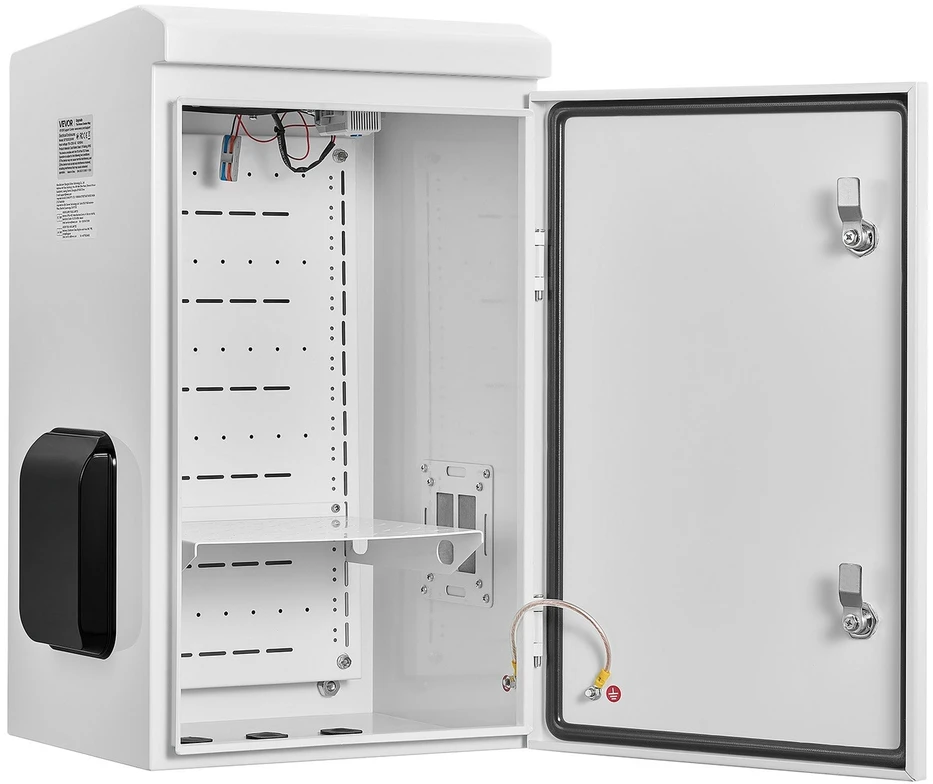 VEVOR Lauko elektros skydelis su termostatu ir ventiliatoriumi