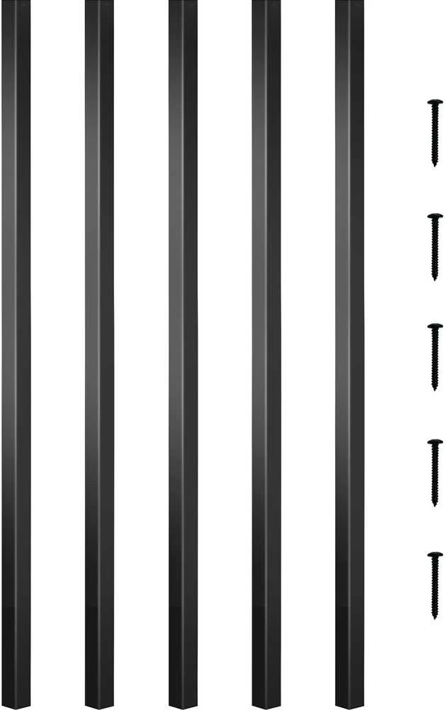 VEVOR Lauko laiptų turėklų balustrai, 101 vnt.