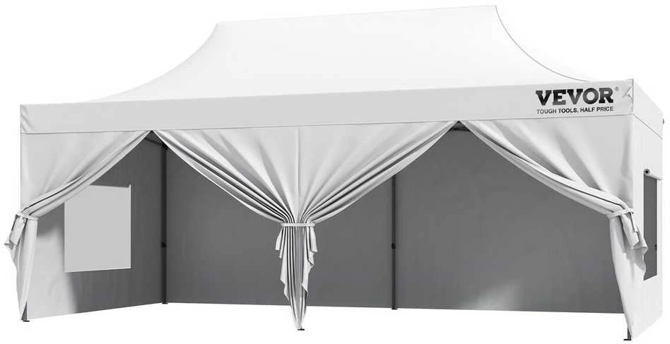 Vevor Lauko pavėsinė su sienelėmis ir maišu, 10x20 FT