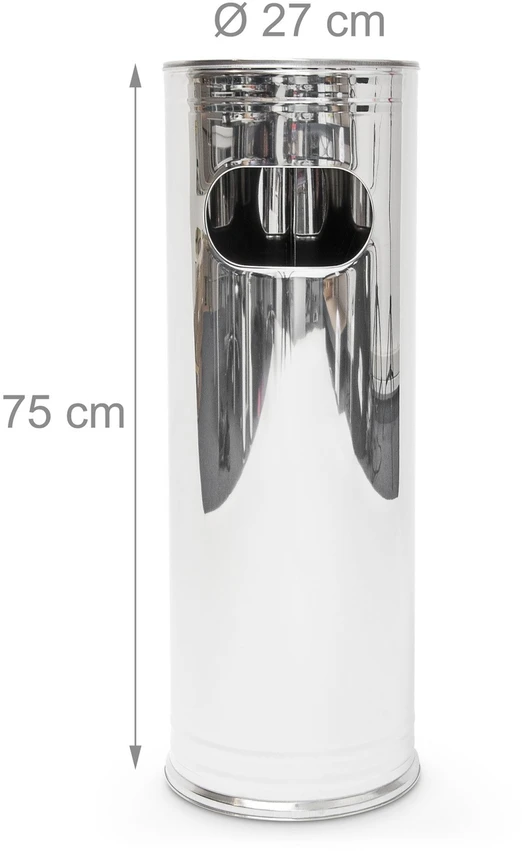 Relaxdays Lauko stovimas peleninė 75 cm
