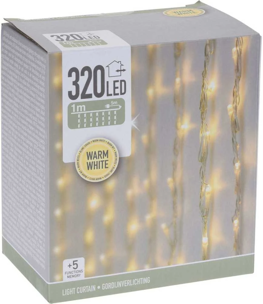 Christmas Decoration Lauko kalėdinė girlianda 320 LED 1 m