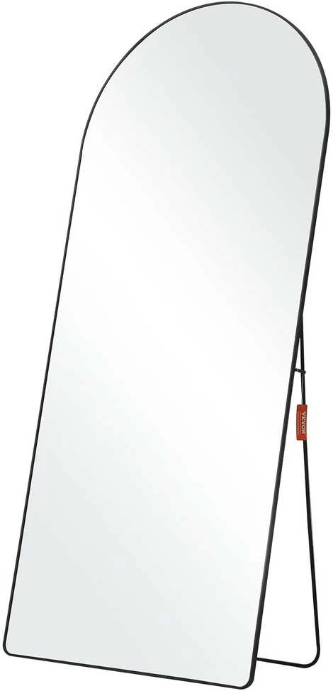 VEVOR Lenktas pilno ilgio veidrodis 180 x 81 cm