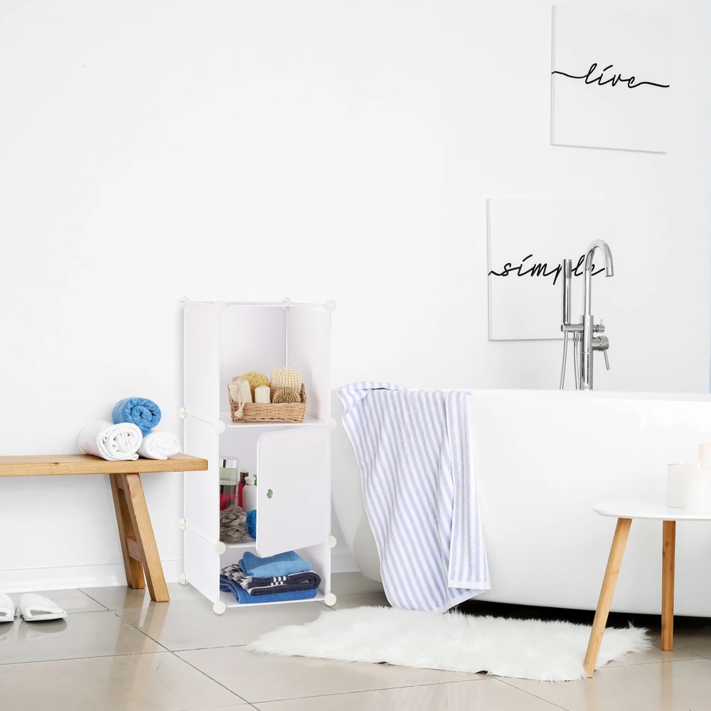 Relaxdays Lentynų sistema su 4 skyriais