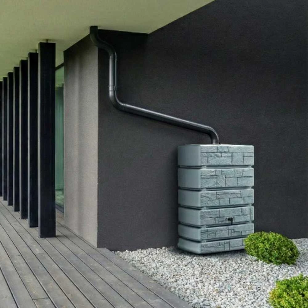 Prosperplast Lietaus vandens bakas Tower Stone 500L