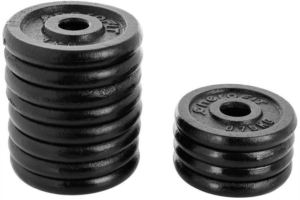 Enero Keičiamo svorio hanteliai EB Fit, 15 kg (2x7.5kg)