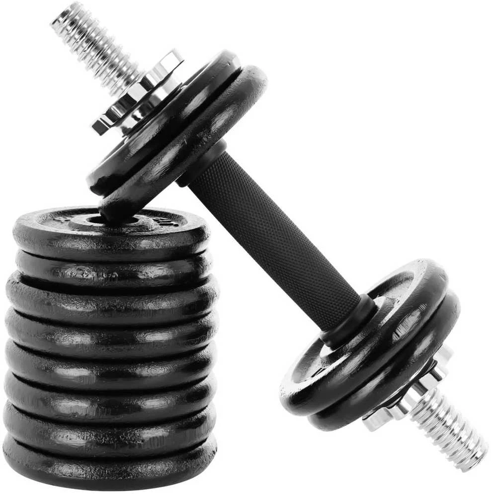 Enero Keičiamo svorio hanteliai EB Fit, 15 kg (2x7.5kg)