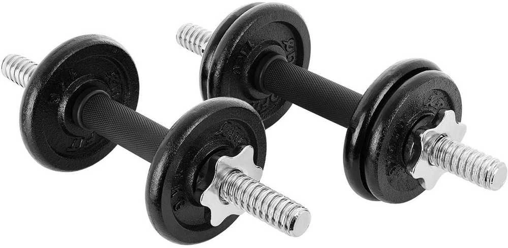 Enero Keičiamo svorio hanteliai EB Fit, 15 kg (2x7.5kg)