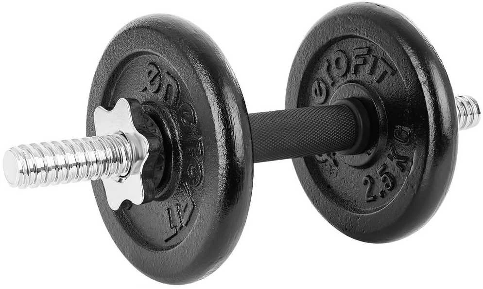 Enero Keičiamo svorio hanteliai EB Fit, 19kg (2x9.5kg)