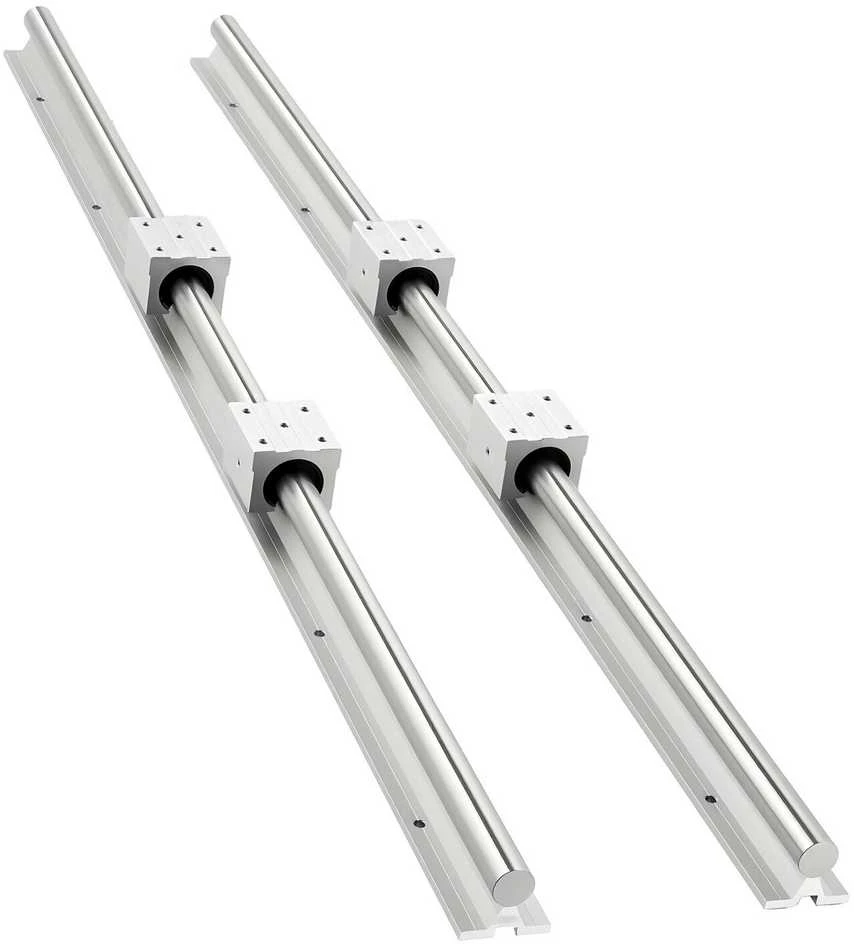 VEVOR Linijinių bėgių rinkinys SBR25 1200 mm