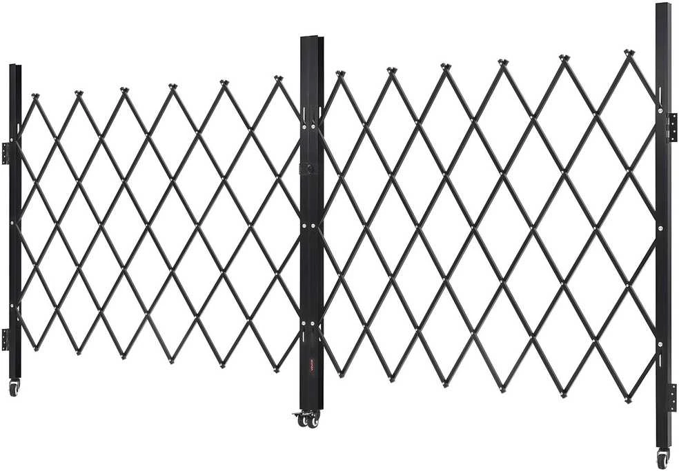 VEVOR Lockable dvigubos žirklinės grotelės 320x160.5 cm