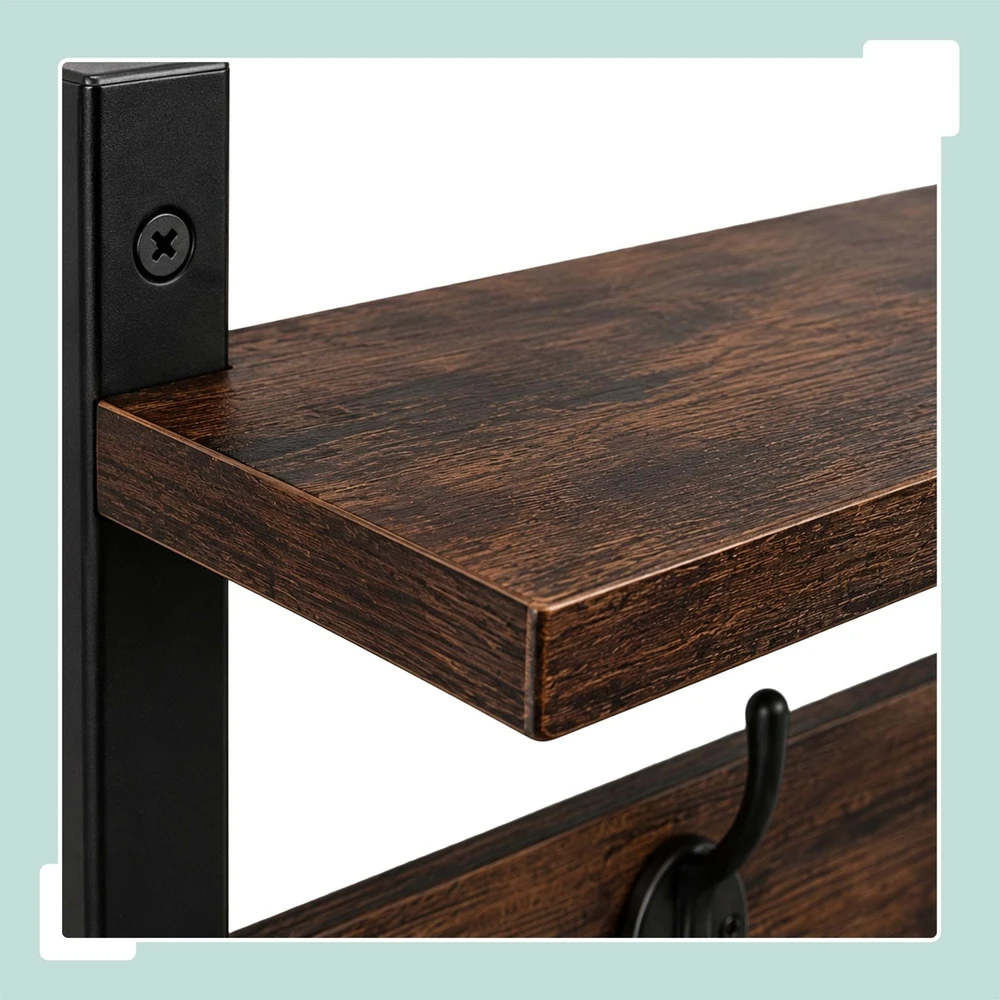 Lova Relaxdays 2 sieninių paltų kabyklų rinkinys