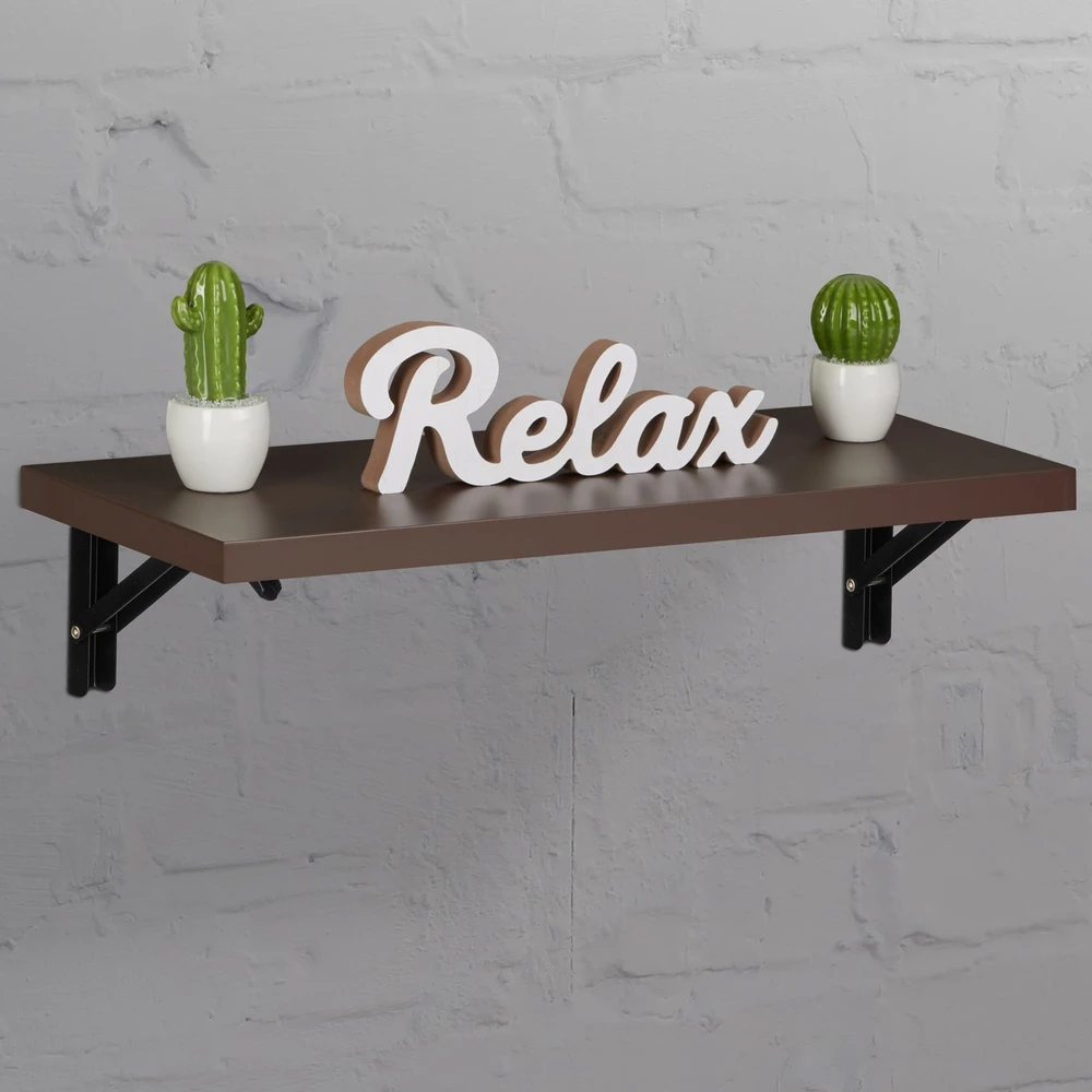 Relaxdays 4x Sulankstomi lentynų laikikliai