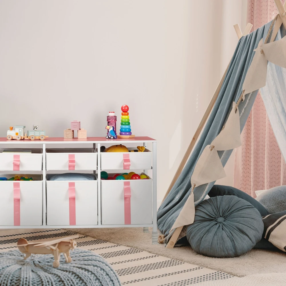 Relaxdays Komoda su 6 skyriais