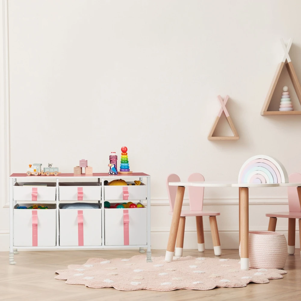 Relaxdays Komoda su 6 skyriais