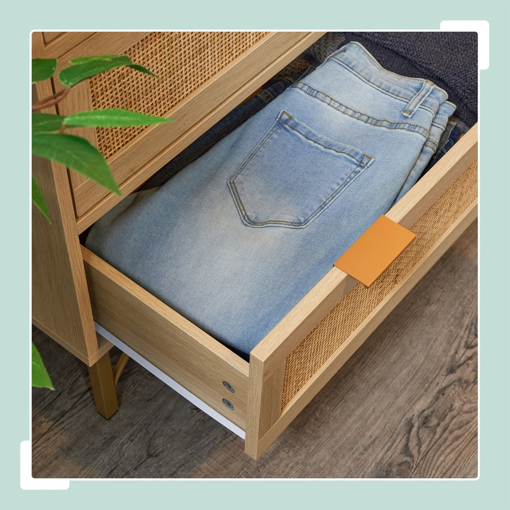 Relaxdays Komoda su rotango dizainu