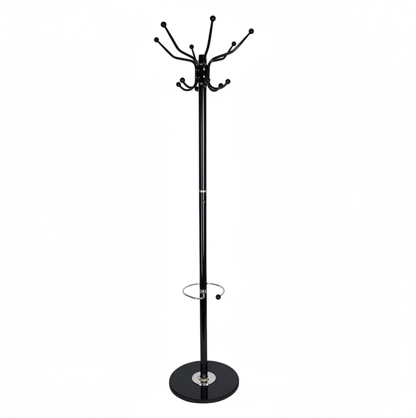Relaxdays Paltų kabykla su skėčių stovu