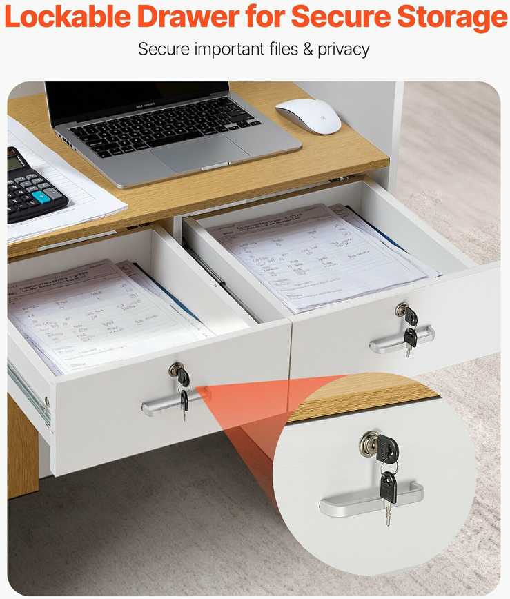 Lova VEVOR Priimamojo stalas su LED apšvietimu