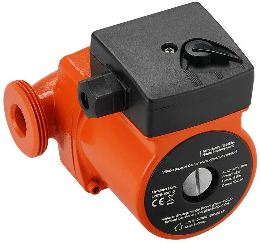 VEVOR LPS25-6S/130 ketaus cirkuliacinis siurblys