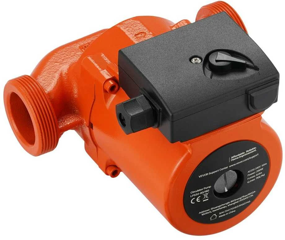 VEVOR LPS32-8S/180 ketaus cirkuliacinis siurblys šildymui