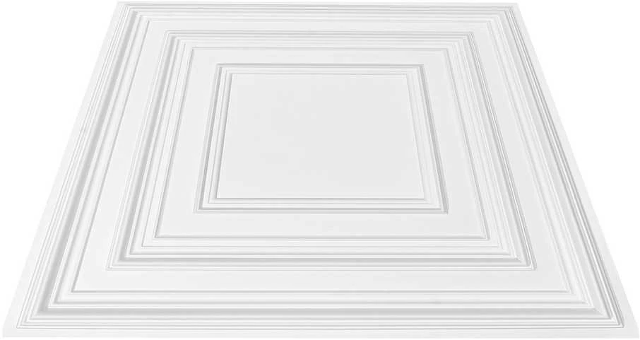 VEVOR Lubų plytelės 12 vnt. PVC 60x60 cm