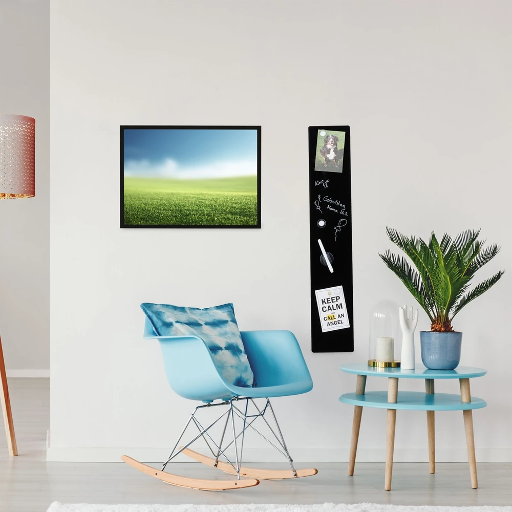 Relaxdays Magnetinė stiklinė sausai valoma lenta
