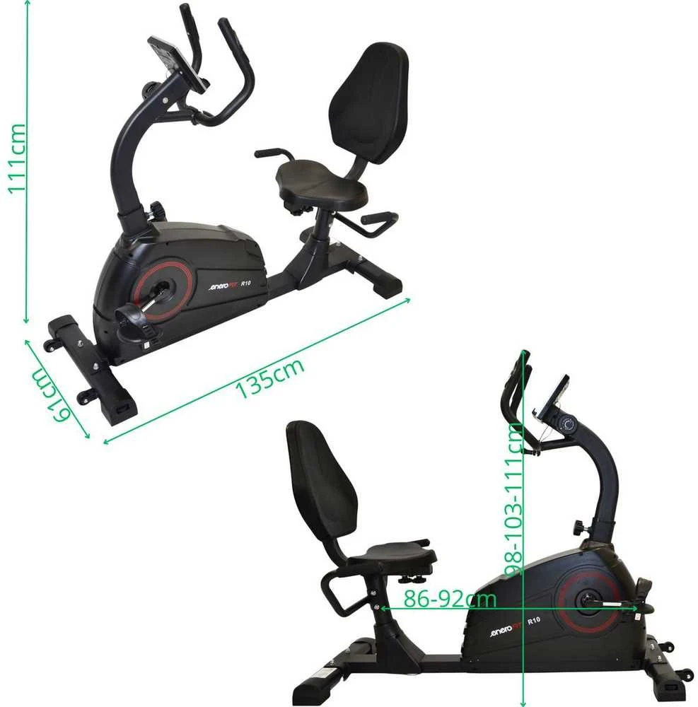 Eb Fit Magnetinis horizontalus dviračio treniruoklis R10
