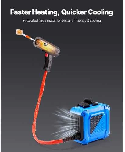 VEVOR Magnetinis indukcinis veržlių šildytuvas 1800W