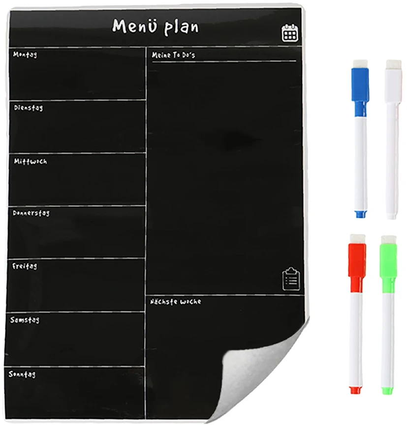 Relaxdays Magnetinis savaitinis valgiaraščio planuoklis