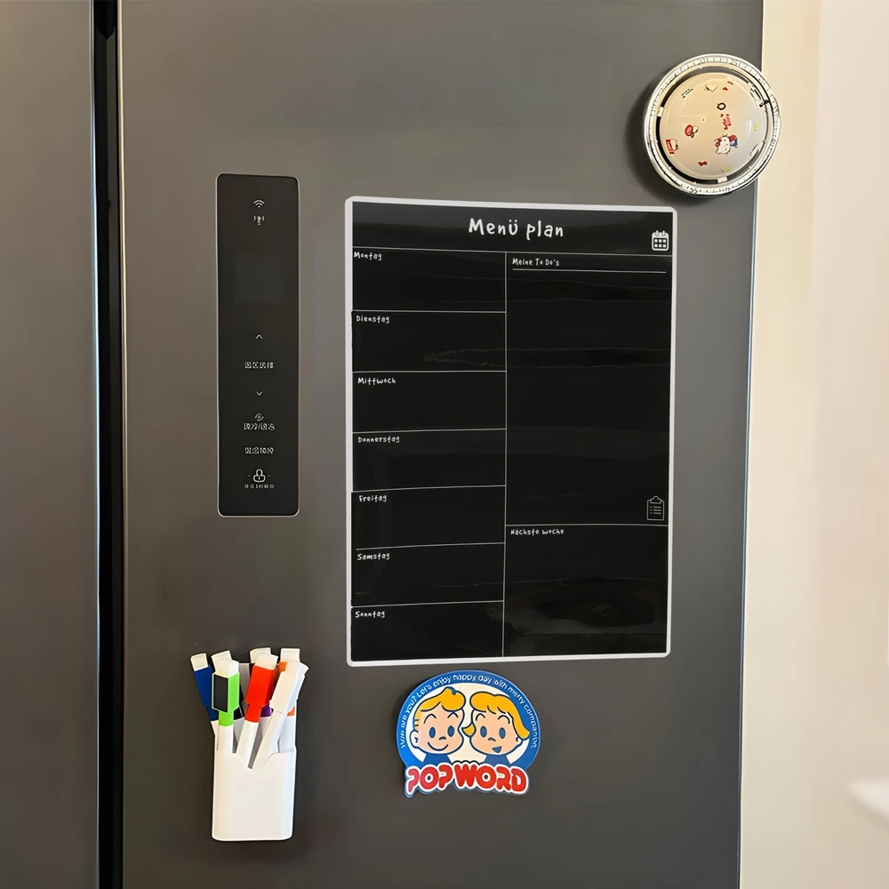 Relaxdays Magnetinis savaitinis valgiaraščio planuoklis