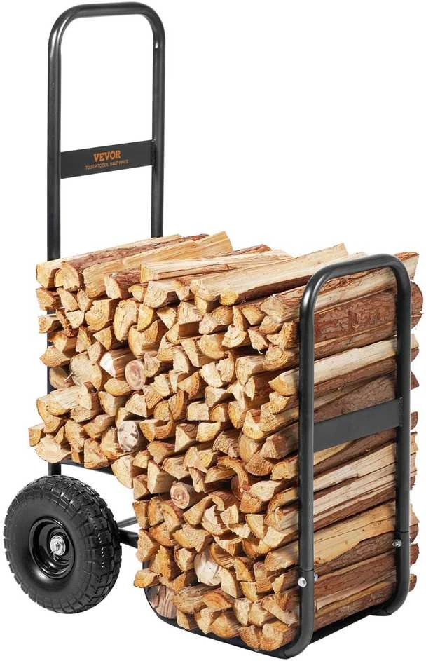 VEVOR Malkų vežimėlis 113.4kg talpos
