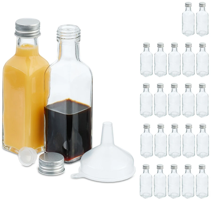 Gertuvė Relaxdays Mažų buteliukų rinkinys 100 ml