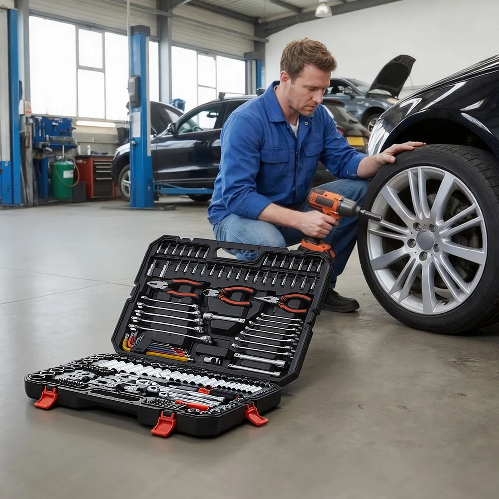 VEVOR Mechaniko įrankių rinkinys, 314 dalių