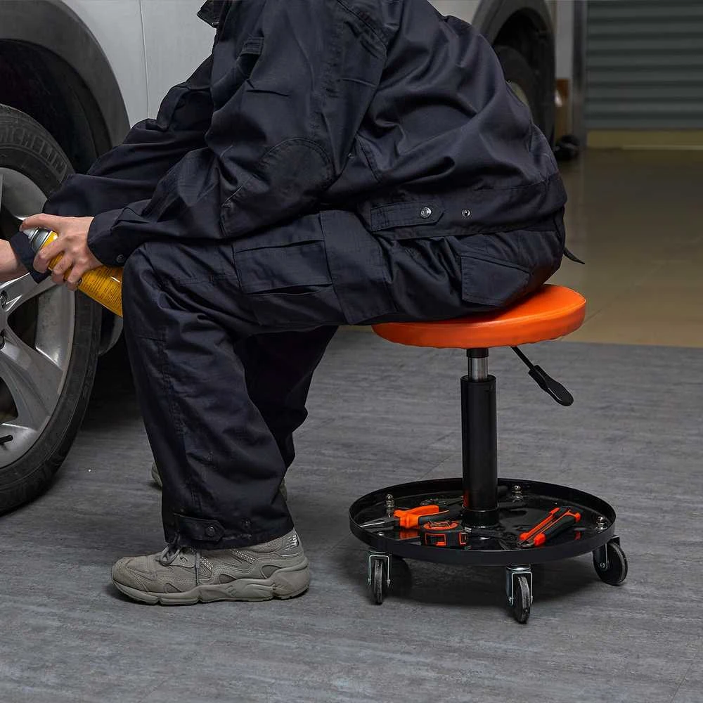 VEVOR Mechaniko taburetė su reguliuojamu aukščiu