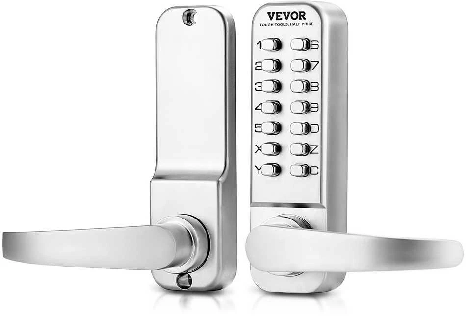 VEVOR Mechaninė durų spyna be raktų įvedimo
