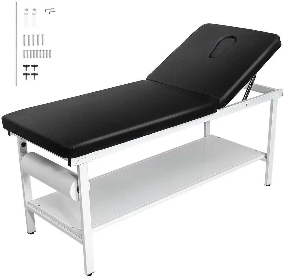 Vevor Medicininis apžiūros stalas su reguliuojama atlošu