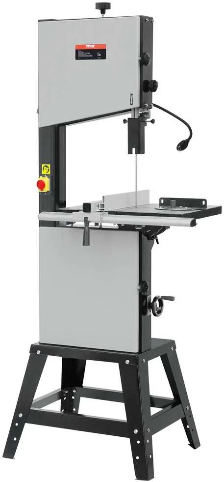 VEVOR Medienos apdirbimo juostinis pjūklas 340 mm su stalu