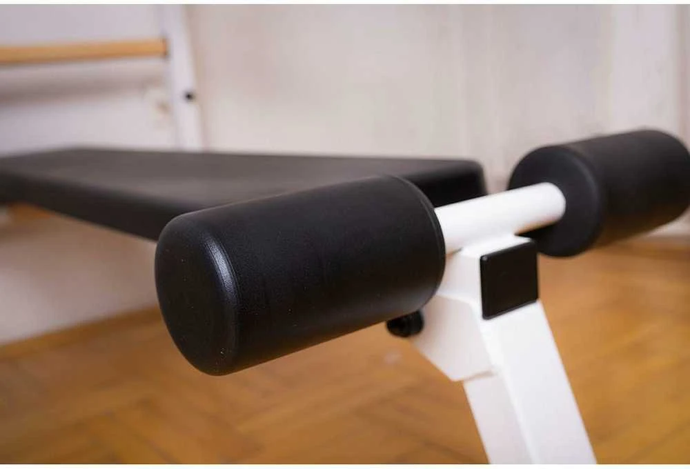 Benchk Medinė ir metalinė gimnastikos kopėčios su suoleliu