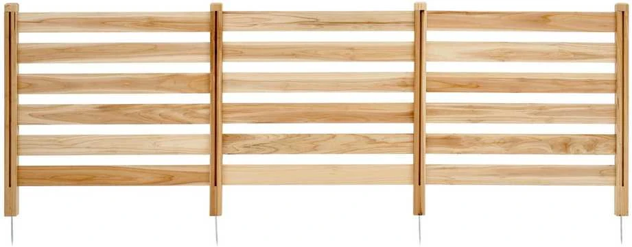 VEVOR medinė privati tvora 3 skydai 91x91 cm
