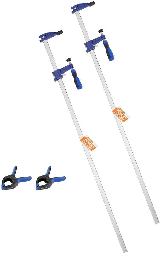 VEVOR Medinės fiksuojančios spaustuvai 91.4 cm, 2 vnt