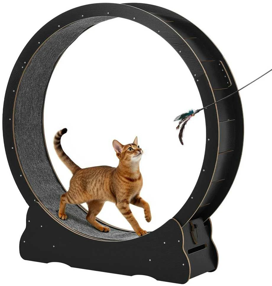 VEVOR Medinis kačių bėgimo ratas 132 cm