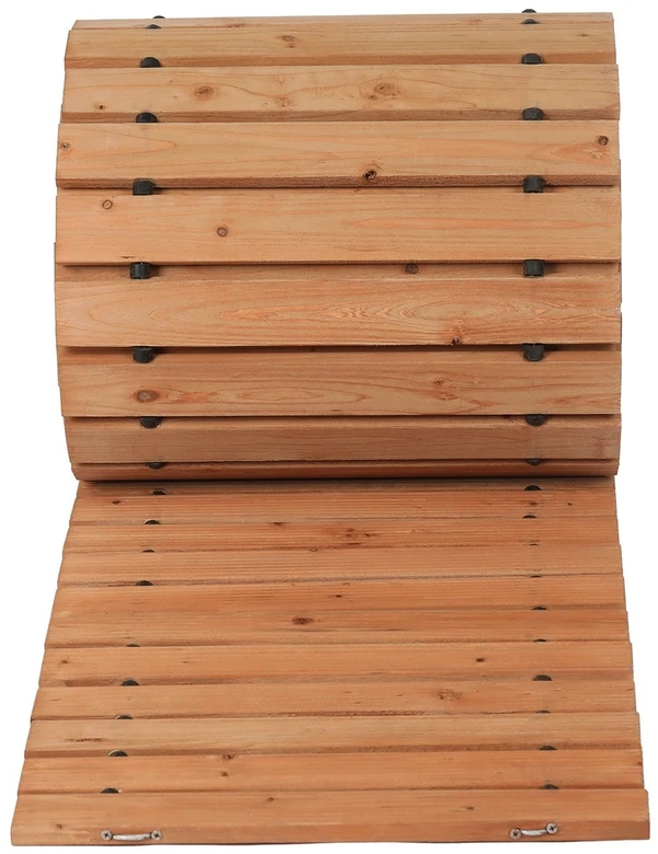Vevor Medinis sulankstomas takelis 727 × 43 cm – ilgaamžis sodo arba terasos praėjimas