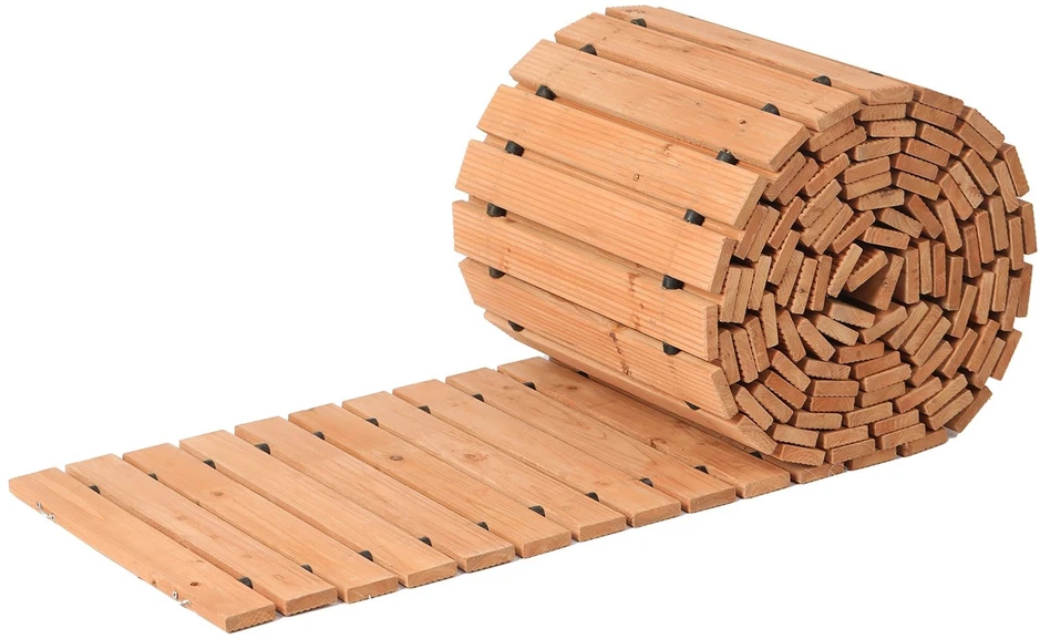 Vevor Medinis sulankstomas takelis 727 × 43 cm – ilgaamžis sodo arba terasos praėjimas